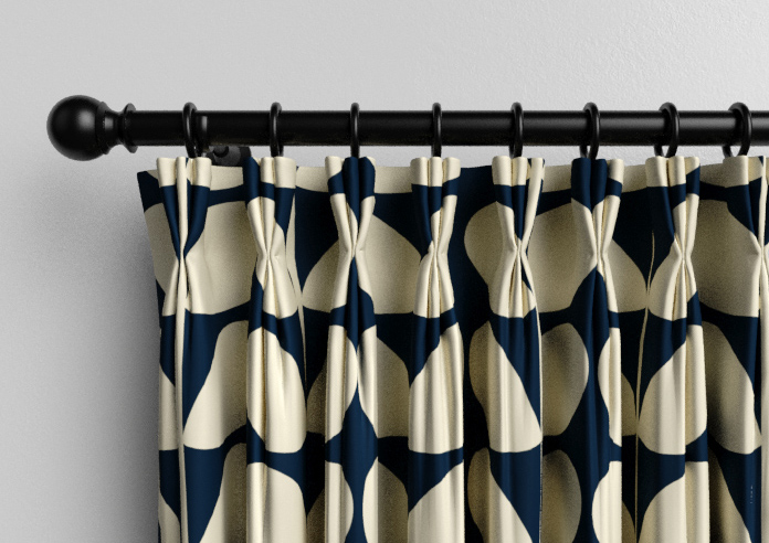 Orla Kiely Jumbo Solid Stem, Whale - Made to Measure Curtains - Image 11
